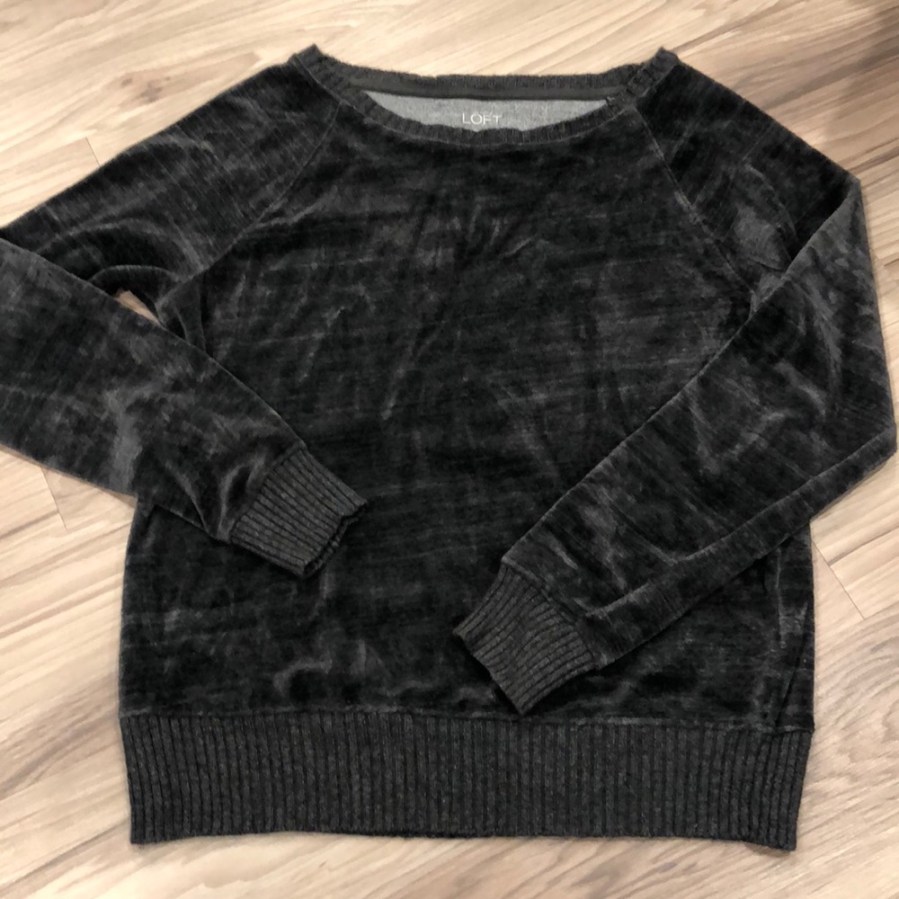 Loft velour sweatshirt, medium - Picture 1 of 3